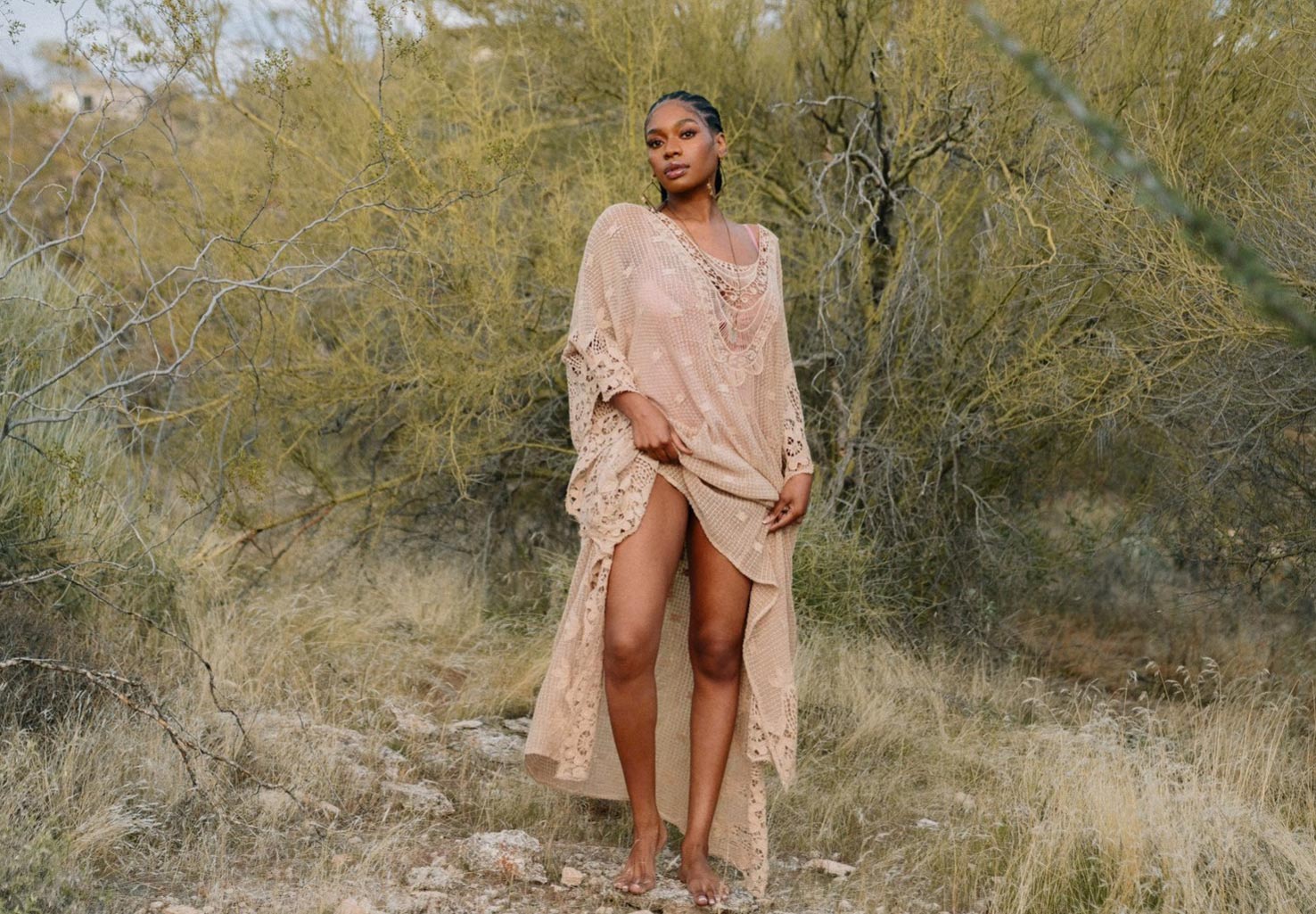 Nyla in Embracing Nature for Playboy Plus in this serene gallery & video from the photographer, Madeline Northway.