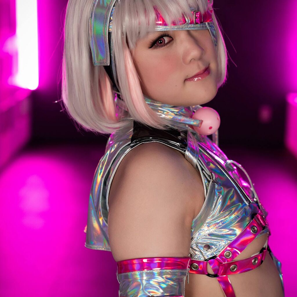 Aya Komatsu, the colorful and kinky Harajuku girl, who is equal parts bisexual, cosplay lover, and sex enthusiast!