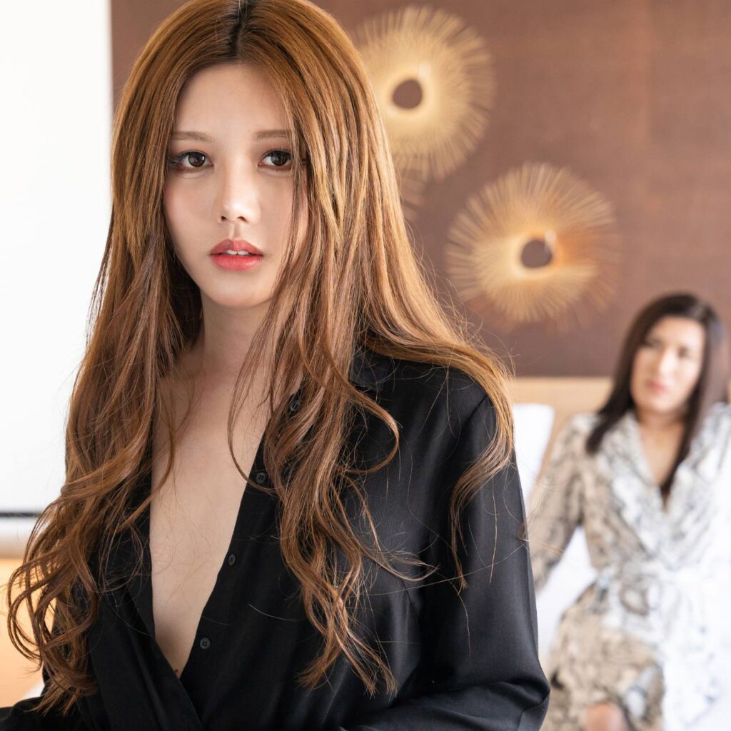 Masem and Allison, Chinese transgender women performing for TransexJapan, the Japanese NewHalf Shemale studio.